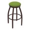 Holland Bar Stool Co 30" Swivel Bar Stool, Bronze Finish, Canter Kiwi Green Seat 80230BZ009 - alternate 1